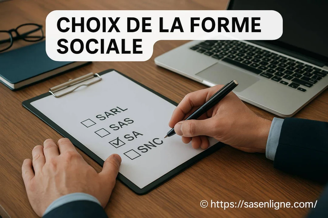 Choix de la forme sociale