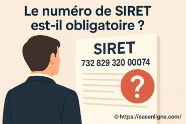 Le numéro de SIRET est-il obligatoire pour créer une société ?