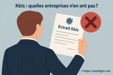 Kbis : quelles entreprises sont dispensées de ce document ?