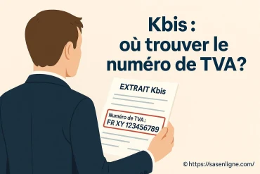 Kbis : où trouver le numéro de TVA sur votre extrait ?
