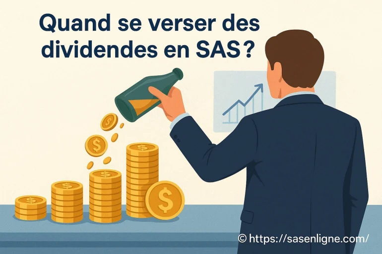 Quand se verser des dividendes en SAS ?