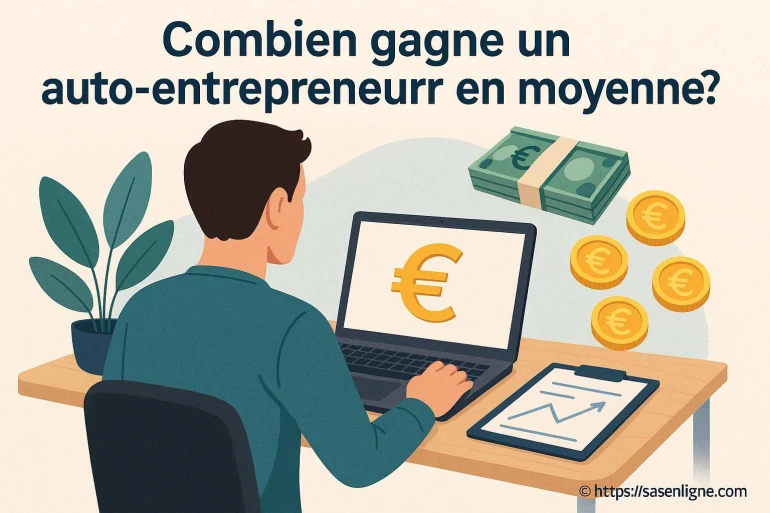 Combien gagne un auto-entrepreneur en moyenne ?