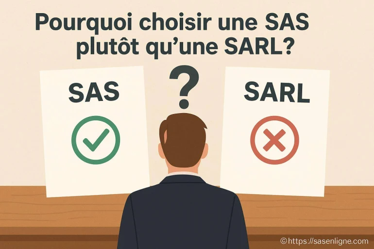 Pourquoi choisir une SAS plutôt qu'une SARL ?