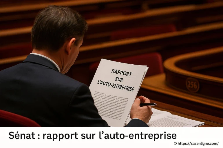 Rapport sénat 2025 sur le régime auto-entrepreneur et ses enjeux