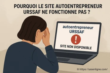 Pourquoi le site autoentrepreneur URSSAF ne fonctionne pas ?