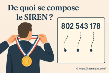 De quoi se compose le SIREN ?