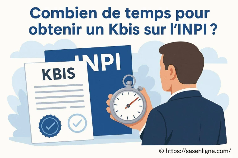 Combien de temps faut-il pour obtenir un Kbis sur l’INPI ?