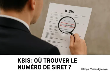 Kbis : où trouver le numéro de SIRET sur votre document officiel ?