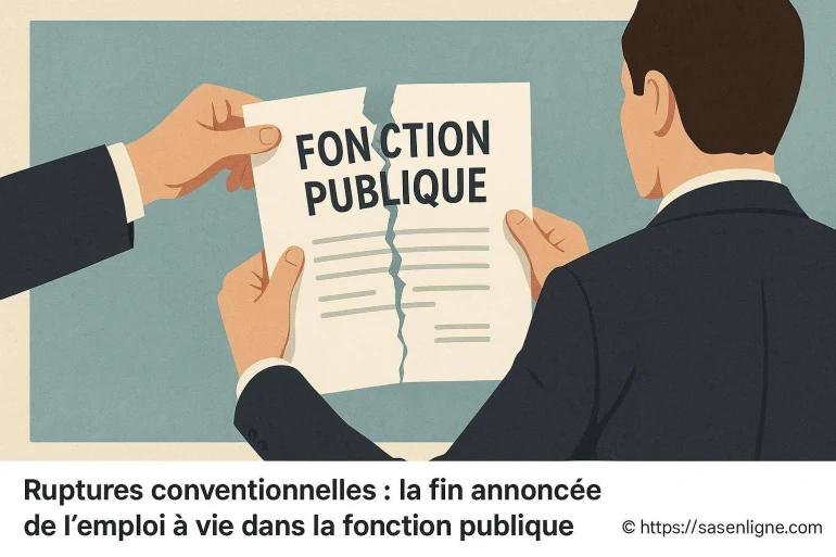 Ruptures conventionnelles dans la fonction publique : vers la fin de l’emploi à vie