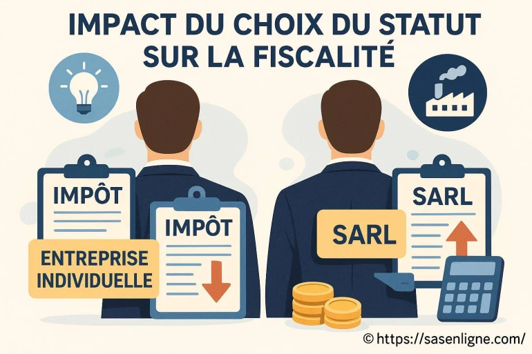 Impact du choix du statut sur la fiscalité : comment bien décider ?