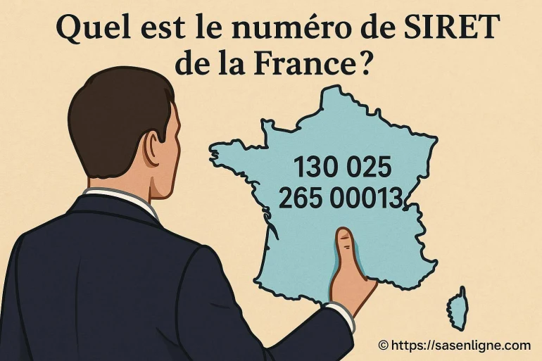 Quel est le numéro de SIRET de la France ?