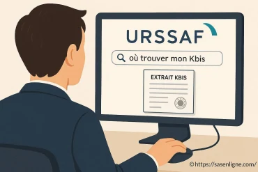 Où trouver mon Kbis sur l’Urssaf ?
