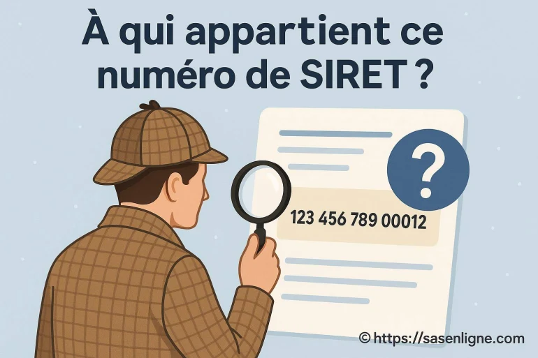À qui appartient ce numéro de SIRET ? Découvrez-le gratuitement