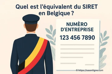 Quel est l’équivalent du SIRET en Belgique ?