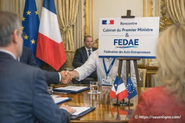 Le cabinet du Premier Ministre reçoit la fédération des auto-entrepreneurs le 19 juillet 2025