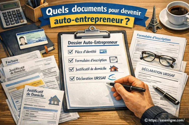 Quels documents pour devenir auto-entrepreneur ?