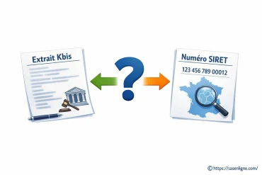Quelle est la différence entre un Kbis et un SIRET ?