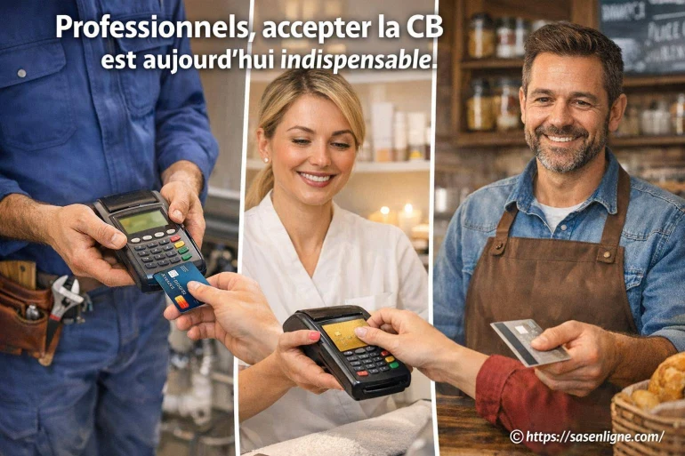 Pour les professionnels, accepter la carte bancaire est indispensable en 2026