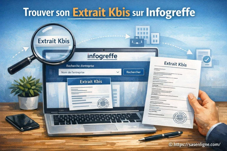 Trouver son extrait Kbis sur Infogreffe : comment faire facilement ?