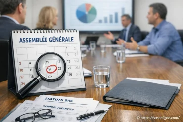 Quand faire l'assemblée générale d'une SAS ?