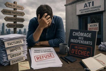Chômage des indépendants (ATI) : un bilan critique en 2026