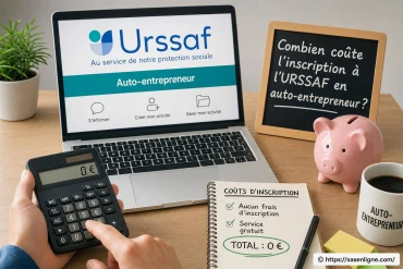 Combien coûte l'inscription à l'URSSAF en auto-entrepreneur ?