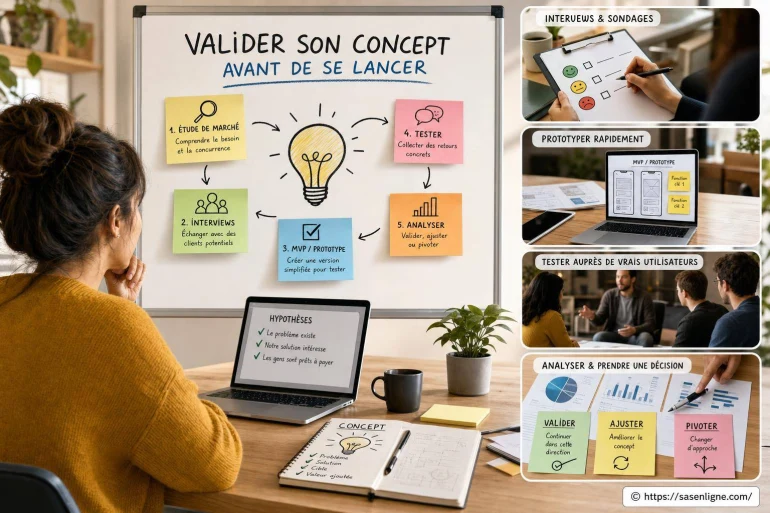 Techniques pour valider son concept avant de se lancer