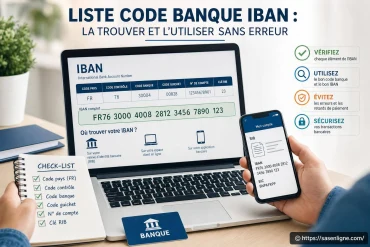 Liste code banque iban : la trouver et l'utiliser sans erreur