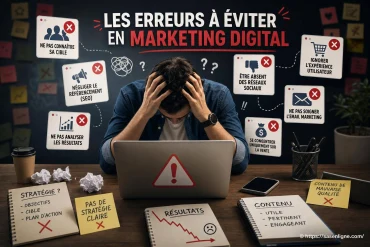 Les erreurs à éviter en marketing digital pour attirer plus de clients