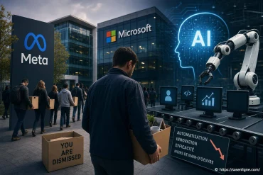 Licenciements massifs chez Meta et Microsoft : l’IA redessine l’emploi dans la tech