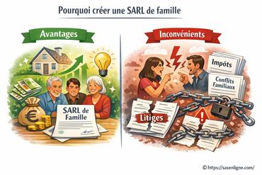 Pourquoi créer une SARL de famille : quels sont les avantages et les inconvénients ?