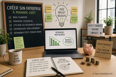 Créer une entreprise à moindre coût : astuces efficaces pour limiter les dépenses au lancement
